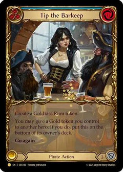Tip the Barkeep (Treasure) (SEA132) [High Seas] Cold Foil - Deck Out Gaming