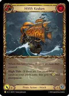 HMS Kraken (Treasure) (SEA135) [High Seas] Cold Foil - Deck Out Gaming