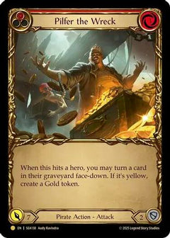Pilfer the Wreck (Red) (Treasure) (SEA138) [High Seas] Cold Foil - Deck Out Gaming