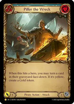 Pilfer the Wreck (Blue) (Treasure) (SEA140) [High Seas] Cold Foil - Deck Out Gaming
