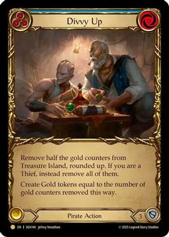 Divvy Up (Treasure) (SEA144) [High Seas] Cold Foil - Deck Out Gaming