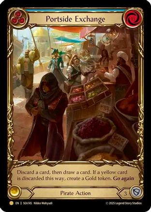 Portside Exchange (Treasure) (SEA145) [High Seas] Cold Foil - Deck Out Gaming