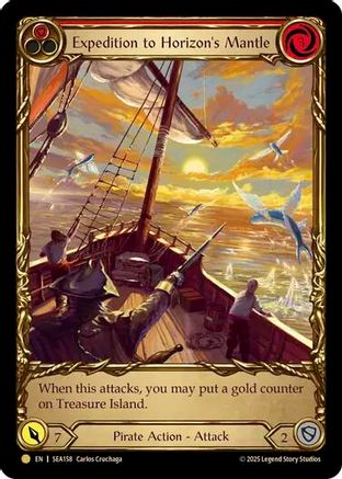Expedition to Horizon's Mantle (Treasure) (SEA158) [High Seas] Cold Foil - Deck Out Gaming