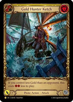 Gold Hunter Ketch (Treasure) (SEA165) [High Seas] Cold Foil - Deck Out Gaming