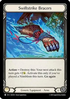 Swiftstrike Bracers (Treasure) (SEA183) [High Seas] Cold Foil - Deck Out Gaming