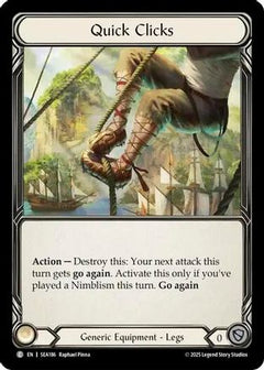 Quick Clicks (Treasure) (SEA186) [High Seas] Cold Foil - Deck Out Gaming