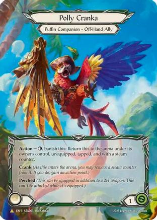 Polly Cranka (Treasure) (SEA003) [High Seas] Cold Foil - Deck Out Gaming
