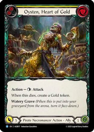 Oysten, Heart of Gold (AGB017) [Armory Deck: Gravy Bones] - Deck Out Gaming