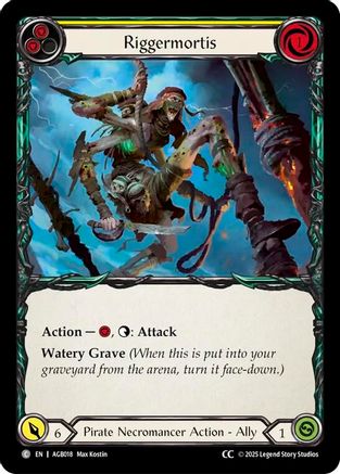 Riggermortis (CC Tag) (AGB018) [Armory Deck: Gravy Bones] - Deck Out Gaming