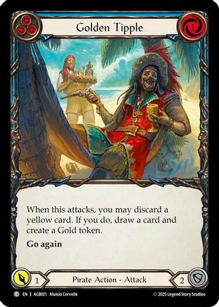 Golden Tipple (Blue) (AGB021) [Armory Deck: Gravy Bones] - Deck Out Gaming