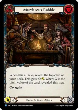 Murderous Rabble (AGB023) [Armory Deck: Gravy Bones] - Deck Out Gaming