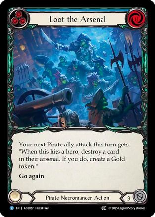 Loot the Arsenal (CC Tag) (AGB027) [Armory Deck: Gravy Bones] - Deck Out Gaming