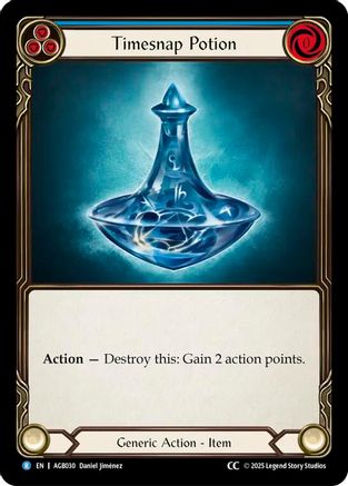 Timesnap Potion (CC Tag) (AGB030) [Armory Deck: Gravy Bones] - Deck Out Gaming