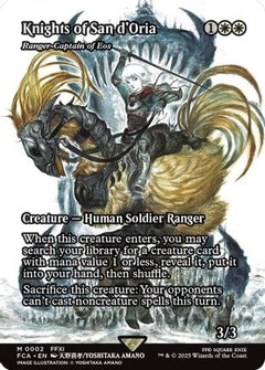 Knights of San d'Oria - Ranger-Captain of Eos (Showcase) (2) [FINAL FANTASY: Through the Ages] - Deck Out Gaming