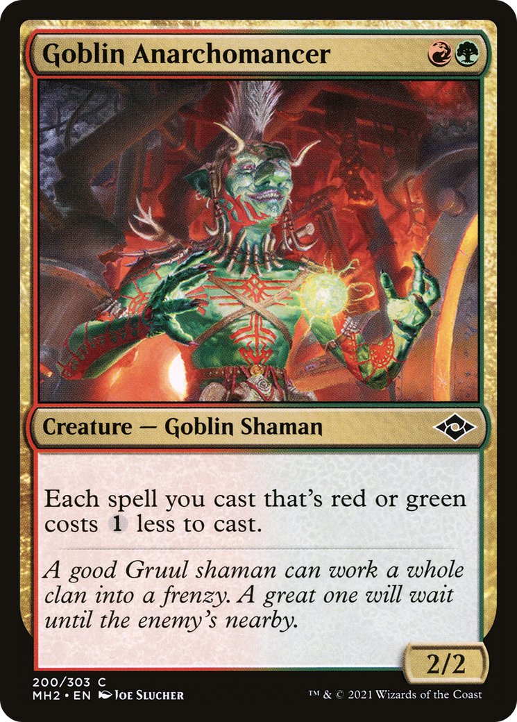 Goblin Anarchomancer (200) [Modern Horizons 2] foil - Deck Out Gaming