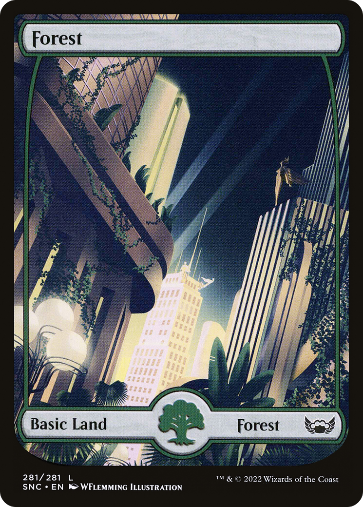 Forest (281) (281) [Streets of New Capenna] - Deck Out Gaming