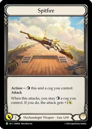 Spitfire (GEM036) [GEM Pack 2] Cold Foil - Deck Out Gaming
