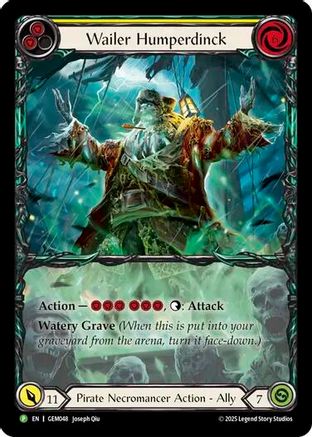 Wailer Humperdinck (GEM048) [GEM Pack 2] Rainbow Foil - Deck Out Gaming