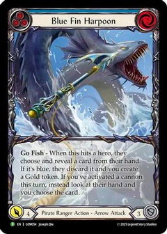 Blue Fin Harpoon (GEM054) [GEM Pack 2] - Deck Out Gaming