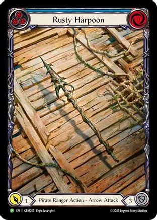 Rusty Harpoon (GEM057) [GEM Pack 2] Rainbow Foil - Deck Out Gaming