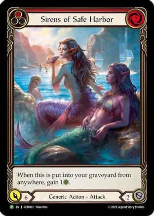 Sirens of Safe Harbor (Red) (GEM063) [GEM Pack 2] - Deck Out Gaming