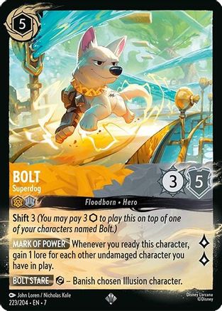 Bolt - Superdog (223/204) (223/204) [Illumineers Quest Palace Heist] Cold Foil-1