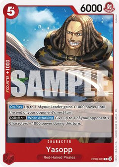 Yasopp (Reprint) (OP09-013) [Starter Deck 23: RED Shanks]-1