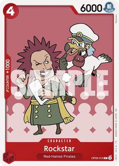 Rockstar (Reprint) (OP09-016) [Starter Deck 23: RED Shanks]-1