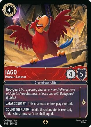 Iago - Raucous Lookout (3/35) [Illumineers Quest Palace Heist]