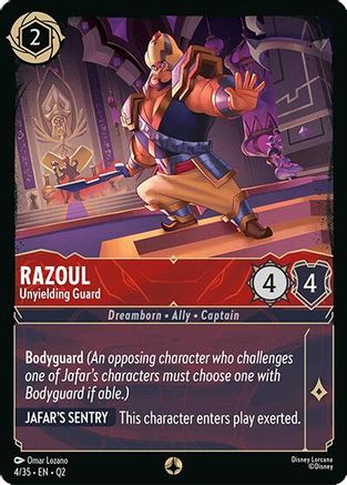Razoul - Unyielding Guard (4/35) [Illumineers Quest Palace Heist]-1