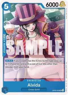 Alvida (Reprint) (OP09-043) [Starter Deck 25: BLUE Buggy]-1