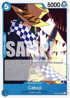 Cabaji (Reprint) (OP09-045) [Starter Deck 25: BLUE Buggy]-1