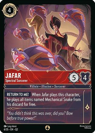 Jafar - Spectral Sorcerer (6/35) [Illumineers Quest Palace Heist]