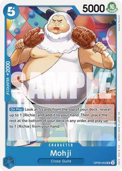 Mohji (Reprint) (OP09-053) [Starter Deck 25: BLUE Buggy]-1