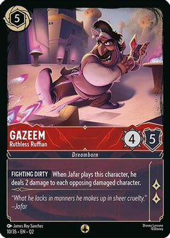 Gazeem - Ruthless Ruffian (10/35) [Illumineers Quest Palace Heist]-1