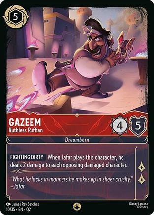 Gazeem - Ruthless Ruffian (10/35) [Illumineers Quest Palace Heist]
