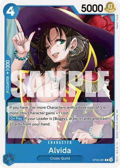 Alvida (ST25-001) [Starter Deck 25: BLUE Buggy]-1