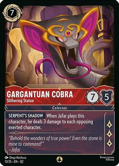 Gargantuan Cobra - Slithering Statue (13/35) [Illumineers Quest Palace Heist]-1