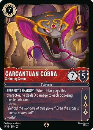 Gargantuan Cobra - Slithering Statue (13/35) [Illumineers Quest Palace Heist]-1