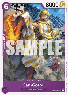 San-Gorou (Reprint) (OP05-065) [Starter Deck 26: PURPLE/BLACK Monkey.D.Luffy]-1
