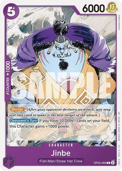 Jinbe (Reprint) (OP05-066) [Starter Deck 26: PURPLE/BLACK Monkey.D.Luffy]-1
