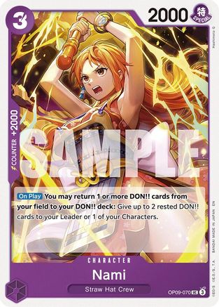 Nami (Reprint) (OP09-070) [Starter Deck 26: PURPLE/BLACK Monkey.D.Luffy]-1