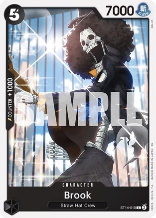 Brook (Reprint) (ST14-010) [Starter Deck 26: PURPLE/BLACK Monkey.D.Luffy]-1