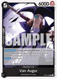 Van Augur (Reprint) (OP09-083) [Starter Deck 27: BLACK Marshall.D.Teach]-1