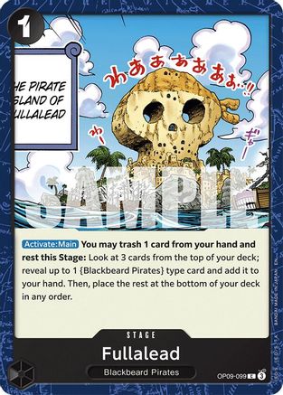 Fullalead (Reprint) (OP09-099) [Starter Deck 27: BLACK Marshall.D.Teach]-1