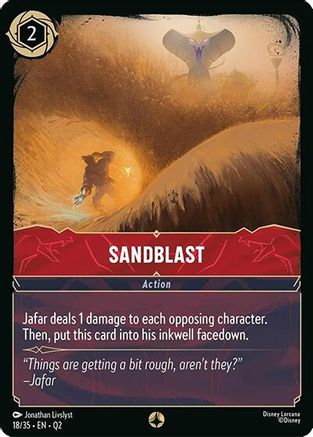 Sandblast (18/35) [Illumineers Quest Palace Heist]