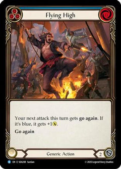 Flying High (Blue) (SEA208) [High Seas] Rainbow Foil - Deck Out Gaming