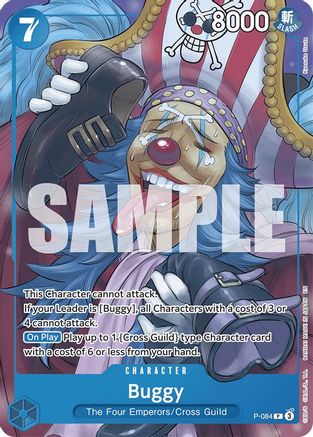 Buggy (Promo Reprint) (P-084) [Starter Deck 25: BLUE Buggy]-1
