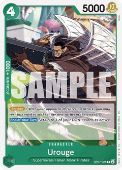 Urouge (Reprint) (OP07-021) [Starter Deck 24: GREEN Jewelry Bonney]-1