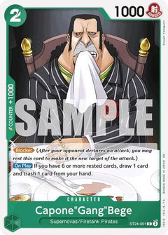 Capone"Gang"Bege (ST24-001) [Starter Deck 24: GREEN Jewelry Bonney]-1
